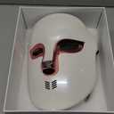 Auxoliev FSA Eligible Red Blue Light Therapy for Face Wrinkles Acne Reduction,LED Face Mask Light Therapy,Rechargeable Home Beauty LED Mask with 4 Color