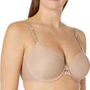 Warner's Women's Plus Size Simply Perfect Underarm-Smoothing Comfort Underwire Lightly Lined T-Shirt Bra Ta4356
(34D)