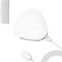 Wireless Charger Compatible with Sonos Roam Gen 2nd/1st, Magnetic Charging Base, Power up Charging Dock for Portable Bluetooth Speaker for Sonos Roam SL(White)