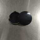 4PCS Car Wheel Center Caps, ABS Scratch-Resistant Wheel Hub Protective Covers, ID 60 mm OD 56 mm Snap-on Rim Hub Center Caps, Universal Vehicle Accessories (Black)