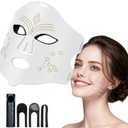 LED Therapy Mask, Red Light Therapy for Face, 4 Light Modes (Red/Blue/Infrared/Mixed), Red Light Mask Skincare Tool for Reducing Wrinkles and Acne