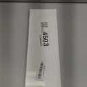 80lb White Linen Textured 4" x 9" Business Note Cards - 100 Blank Cards for Menu Cards, Program Cards, Rack Cards