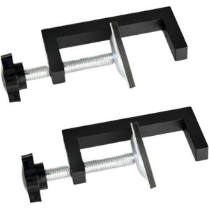 2pcs Reversed Woodworking Clamp C-Clamp 10-57mm Metal Drawer Front Installation Clamps Woodworking Desktops Fixing Fixtures