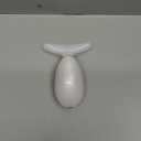 Red-Light-Therapy-for-Face-and-Neck, 7 Color Face Massager Tool for Wrinkles, Double Chin, Vibrating Facial Massager with Thermals for Skin Care, Glossy White