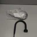 Drapery Holdback,Quality Metal Decorative Curtain Holdbacks with Zinc Alloy Cap Finials,Rust-Proof, Set of 2 Window Curtain Holdbacks,Matte Black