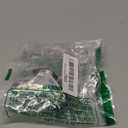 The RPZL Premium Acetate Big Hair Accessory | Oversized Claw Clip for Thick and Thin Hair | Stylish Hair Jaw Clip for Women and Girls (Black Bows)