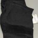 PACBREEZE Women's Maternity Flare Jeans Mid-Rise Stretchy Bell Bootcut Jeans Denim Pregnancy Pants (Medium, Black)