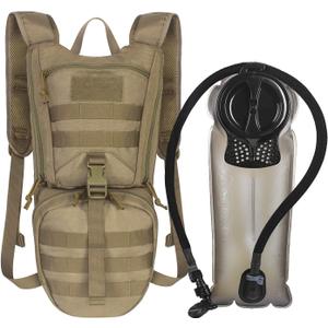 Unigear Tactical Hydration Packs Backpack 1050D with 3L Water Bladder, Thermal Insulation Pack Keeps Liquid Cool up to 4 Hours for Hiking, Cycling, Hunting and Climbing