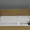 Sofucor 42 Inch Ceiling Fan With Lights, Remote Control, LED Light, 5 Dual Finish Plywood Blades, Reversible DC Motor, Tri Mounting Modern Farmhouse Ceiling Fan For Home Office Patio etc (white)