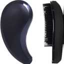 Small Dog Brush- Grooming Tool for Teddy, Yorkies, Maltese, Shih Tzu, Chihuahua - Puppy Hair Brush (Black)