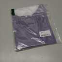 Lightweight Yoga Crop Tops Slim Fit Long Sleeve Workout Shirts for Women (Purple, M)