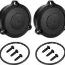 M MATI Front Wheel Cap 2Pcs for Polaris ATV Magnum Big Boss Scrambler Sportsman Xplorer Worker Xpedition Die-sel Ranger LUH 250 300 325 335 400 425 455cc 500 500 6x6