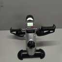 Mini Exercise Bike, himaly Under Desk Bike Pedal Exerciser Portable Foot Cycle Arm & Leg Peddler Machine with LCD Screen Displays