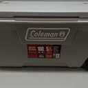 Coleman Classic Series Insulated Portable Rolling Cooler with Wheels, Leak-Resistant Outdoor Hard Cooler Keeps Ice up to 5 Days, 100-Quart