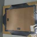 AUEAR, 9x12 Picture Frame for 6x8 Photo With Mat or 9x12 Prints Without Mat, Vintage Style, Wall Mounting (Black and Ornate Gold)