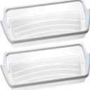 2 PACK Upgraded W10321304 Refrigerator Door Shelf Replacement Compatible with Whirlpool Fridge Door Bin WRS325FDAM01 WRS325FDAM02 WRS325FDAM04 ED5FVGXWS07 - Replace WPW10321304 AP6019471 2179574