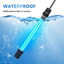 32W Aquarium UV Light for 200-3000 Gallon, UV Pond Water Clarifier for Koi Pond, Swimming Pool, Spa, Large Fish Tank, Cold Plunge UV Light for Pond Algae Control