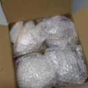 Sosation 4 Pcs 4 Inch Large Glass Textured Christmas Ball Ornaments Neutral Christmas Hanging Ball Ornaments Vintage Rustic Xmas Hanging Decoration for Xmas Tree Winter Farmhouse(Vintage Color)