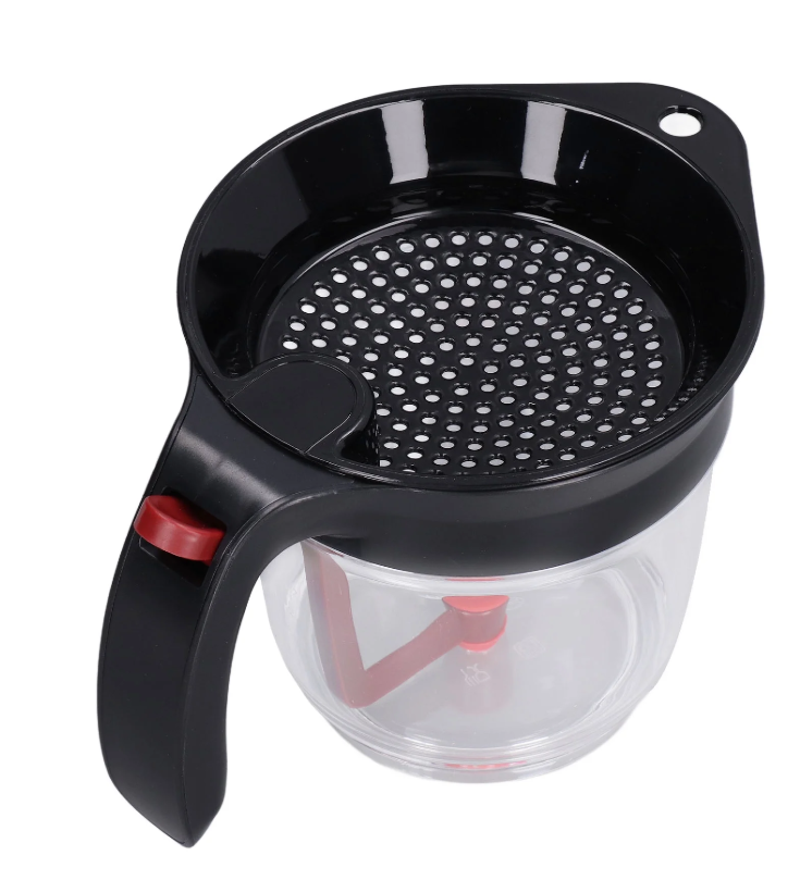 GoodCook Touch Sifter Hand Crank with Built-in Measuring Cup