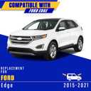 3 wipers Replacement for 2015-2023 Ford Edge, Windshield Wiper Blades Original Equipment Replacement - 28"/28"/15" (Set of 3) Pinch Tap