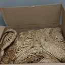 Savi Home Hand Woven Jute Braided Scalloped Rug  4 Feet Round Natural Reversible Area Rug, Eco-Friendly Farmhouse Rug for Living Room, Bedroom, Kitchen & Entryway  Small Spaces & Under Coffee Tables