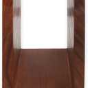 Wooden Napkin Holder for Table Acacia Wood Standing Paper Napkin Dispenser Holders for kitchen Dining Table Home Decor (5.5D x 2.5W x 4H Inches)