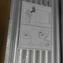 Hecis Pipe and Drape Backdrop Stand,8ft x 10ft Backdrop Stand, Adjustable Metal Heavy Duty Wedding Background for Parties Birthday Party Baby Shower Wedding Decorations, 8' Tall x 8'-10' Wide