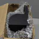 VIS'V Key Holder Wall Mount, Wooden Mail and Key Organizer with Drawer and Shelf, 2 Slots, 6 Hooks, Black