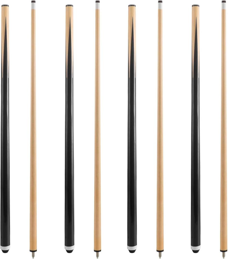 36 Inch/48 Inch/58 Inch Pool Cue Stick Billiard Cue Stick, Hardwood Pool Stick with Different Size/Quantity for Kids Youth Adults, House Bar Pool Sticks for Pool Table
