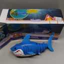 SwimWays Rainbow Reef Shark Toy, Finn Diesel Kids Shark Pool Toy and Swimming Accessory, Self-Activated Water Toys, Learn to Swim Pool Toys for Kids Ages 5 & Up (Batteries Included)