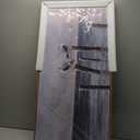 Canvas Wall Art Ocean Art Wall Decor Bird Pictures Gray Blue Framed Artwork for Living Room Bedroom Bathroom Office Home Decor Can Be Hung Directly 20"x 40"Home Decorations