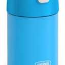 THERMOS FUNTAINER Insulated Food Jar, 16 Ounce, Kid Friendly Food Jar, Blue