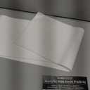 ONLY TRIMMING 2x2 Acrylic Rib Knit Fabric, Warm & Soft, Stretchy Knitted Ribbing for Cuffs, Collars and Waistbands, AcrylicPolyester Blend, 6.5 x 33.5 Inches (Off White, 6.5 x 33.5 Inches)