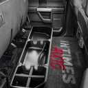 Black Underseat Storage for 2017-2024 Ford F-250 F-350 F-350 Super Duty and 2015-2024 Ford F-150 SuperCrew Crew Cab Rear Under-Seat Organizer, Heavy Duty, Perfect for Off-Road Enthusiasts