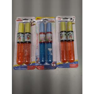 3 Double Packs Disney Marvel Scribubblers