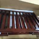 Dream On Me 2-in-1 Folding Portable Compact Mini Baby Crib in Espresso, GreenGuard Gold & JPMA, US Patented Flat Folding System, Locking Wheels,1 Mattress Pad, Space-Saving Quck Fold Easy Storage