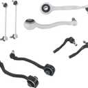 labwork 8Pcs Front Suspension Kit Upper Lower Rearward Control Arm 2033300111 2033300211 Replacement for Mercedes-Benz C230 C240 C280 C320 C350 2001-2009
