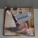 Pilates Equipment 15" Pilates Ring Plus, Pilates Kit for Home Workouts, Pilates Essentials Kit for Women with Pilates Ring and Ball Set, Booty Bands, Figure 8 Resistance Band, Yoga Band (Purple)