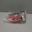 Women Strapless Floral Pattern Bodycon Tube Mini Dress Summer Skinny Sleeveless Backless Bandeau Tube Dress (Medium, Red)