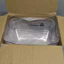 Clear Plastic Storage Bins - 12 Pack Pantry Organizers and Storage, Clear Pantry Organizer Bins, X-Large Plastic Containers with Handle for Kitchen,Freezer,Cabinet,Closet,Bathroom Under Sink