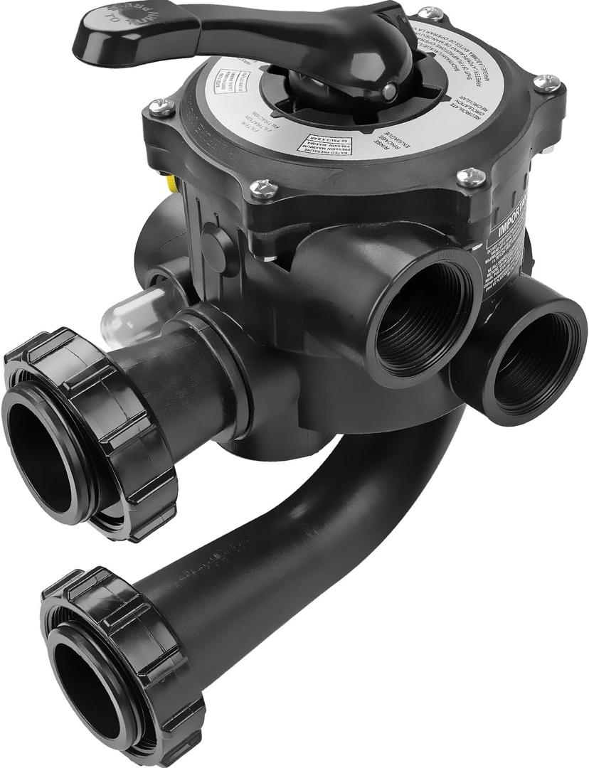 SPX0710X32 Multiport Valve Compatible with Hayward Multiport Valves and Sand Filters S200 and S240 Series Pool and Spa Sand Filter, 6 Position