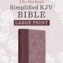 Barbour Simplified Kjv--Large Print [Plum & Paisley]