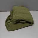 Sectional Couch Covers, Wear Resistant Stretch Sofa Covers Washable Soft Couch Cushion Covers Anti Slip Furniture Protector Sofa Slipcovers for Pets (1 Piece Oversized Sofa Cushion, Green)