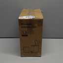 Cesun Small Bathroom Trash Can with Lid Soft Close, Step Pedal, 5 Liter / 1.3 Gallon Stainless Steel Garbage Can with Removable Inner Bucket, Waste Basket for Bathroom, Bedroom (White)