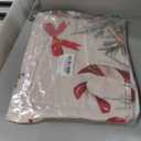 Horaldaily Christmas Tablecloth 5270 Inch Rectangular, Gifts Trees Red Washable Table Cover for Party Picnic Dinner Decor