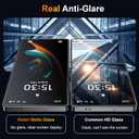 2 Pack for Samsung Galaxy S25 Ultra [6.9 Inch] Matte Glass Screen Protector + 2 Pack Camera Lens Protector with Easy Installation Kit, Anti-Glare No Dazzling Tempered Glass