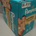 Pampers Swaddlers Diapers, Size 3 (13-26 lbs), 136 Count, Absorbent, Keeps Baby Dry and Comfortable, Skin Safe Disposable Baby Diaper