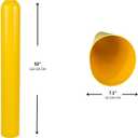 Innoplast BollardGard 7" x 52" Round Top Bollard Cover Packs