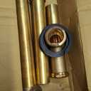 Kingston DTT2183 23" Tip-Toe Tub Waste & Overflow, Antique Brass