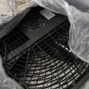 Amazon Basics 3 Speed Box Fan, Indoor Electric Fan for Home Cooling, 5 Blades, Lightweight Design, 67 Watts, 20-Inch, Black, 6.8"D x 20.86"W x 21.33"H